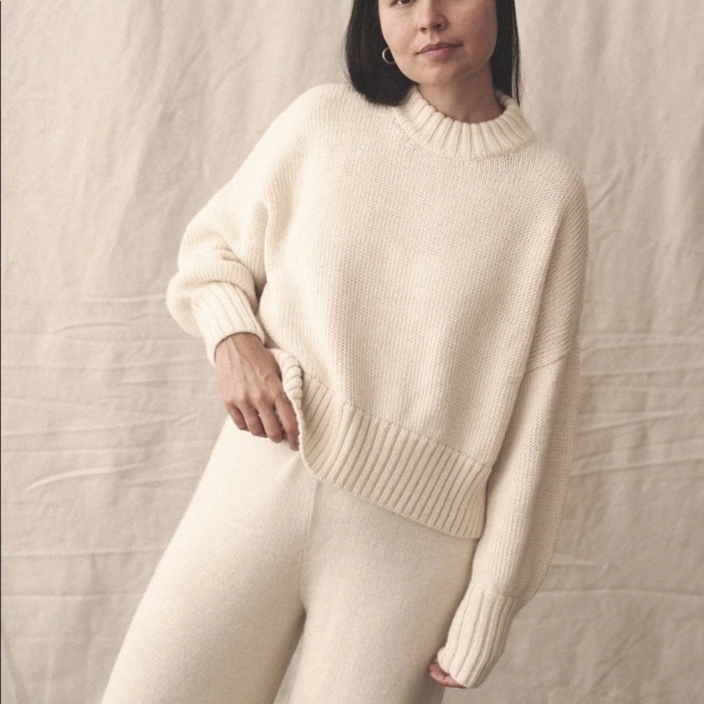 Sister Katie the astrid sweater in White Size M